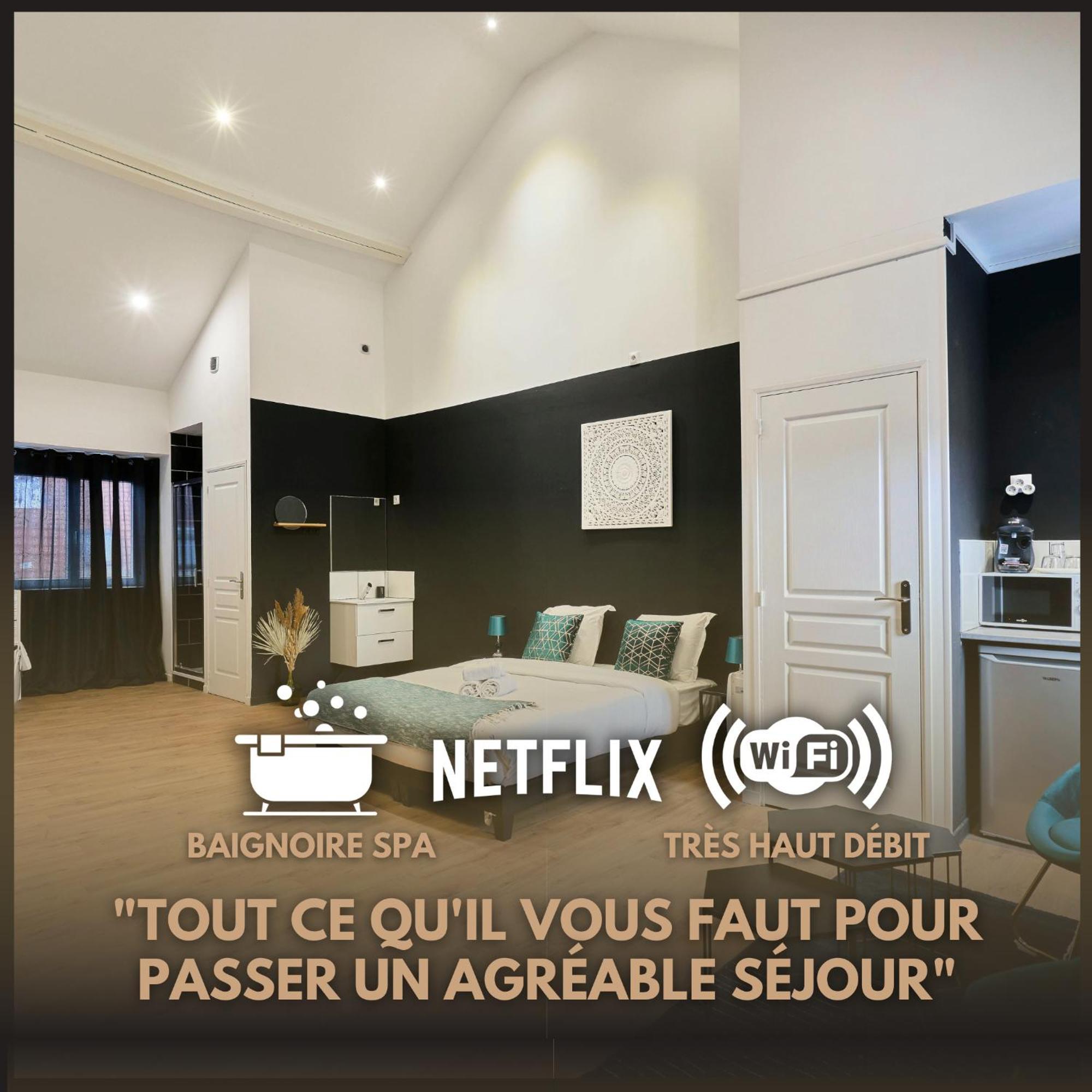 Ng Prestige - Lille L Roubaix Trichon - Balneo - Netflix - Wifi Apartamento Exterior foto