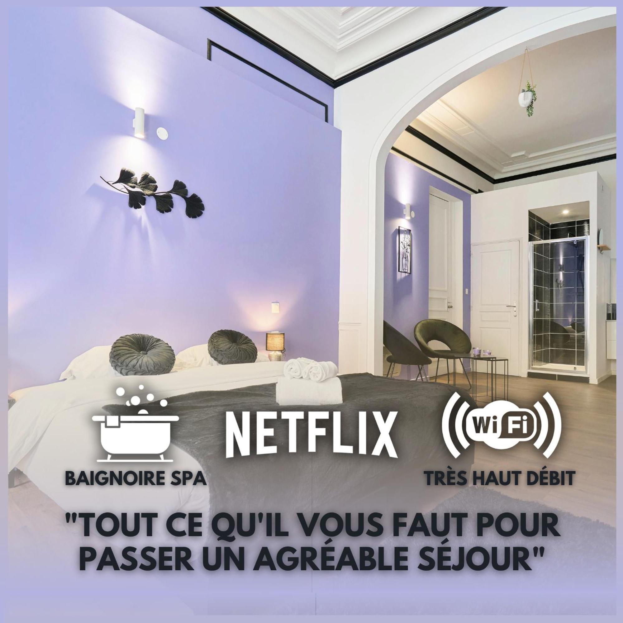 Ng Prestige - Lille L Roubaix Trichon - Balneo - Netflix - Wifi Apartamento Exterior foto